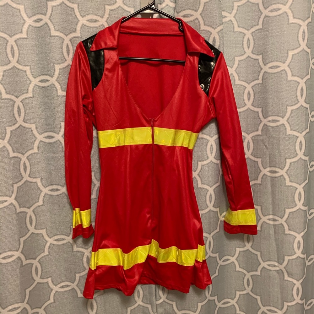 Sexy Firefighter Halloween Dress